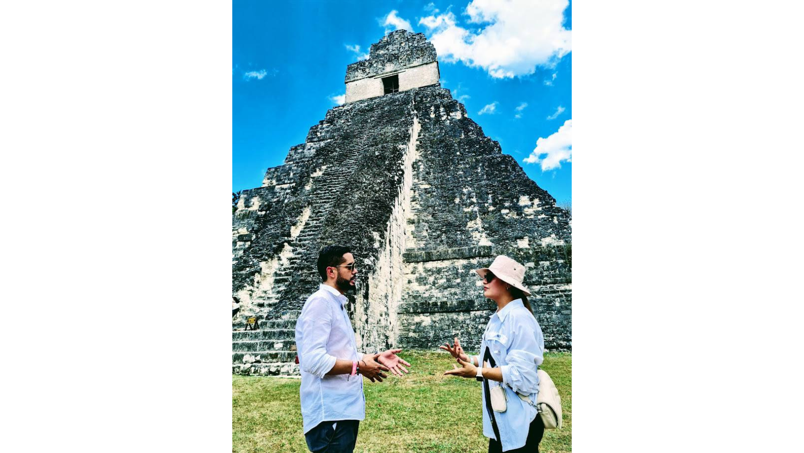 Embajador de Nicaragua visita sitio arqueológico de Tikal