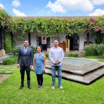 Embajador de Nicaragua en Guatemala sostiene encuentro con Directora de la Fototeca del Centro de Investigaciones Regionales de Mesoamérica