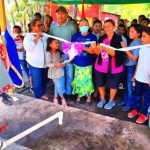 Familias de la comunidad San Isidro en Nagarote, inauguran pozo de agua potable