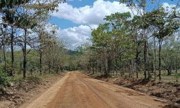 Construyen caminos productivos en La Cruz de Río Grande, en la Costa Caribe Sur
