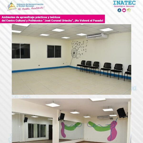 Foto de Imágenes del avance en la construcción y rehabilitación del Centro Cultural y Politécnico, José Coronel Urtecho