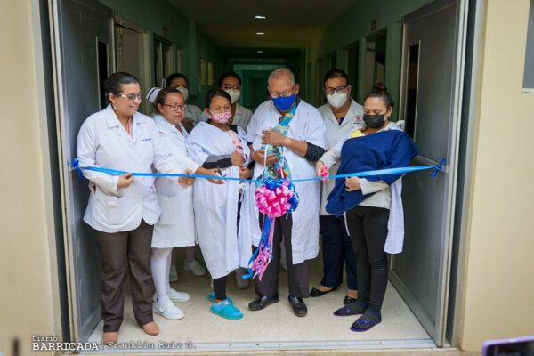 Gobierno Sandinista entrega millonaria inversión a familias nicaragüenses con la inauguración de nueva sala de neonato en el Hospital Bertha Calderón