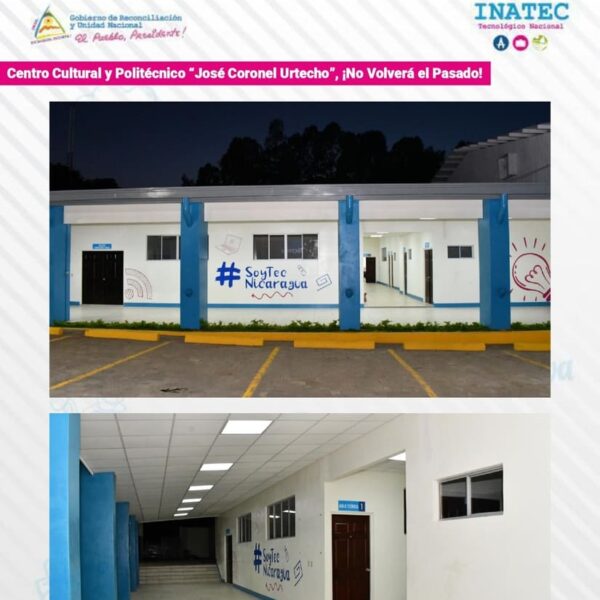 Foto de Imágenes del avance en la construcción y rehabilitación del Centro Cultural y Politécnico, José Coronel Urtecho