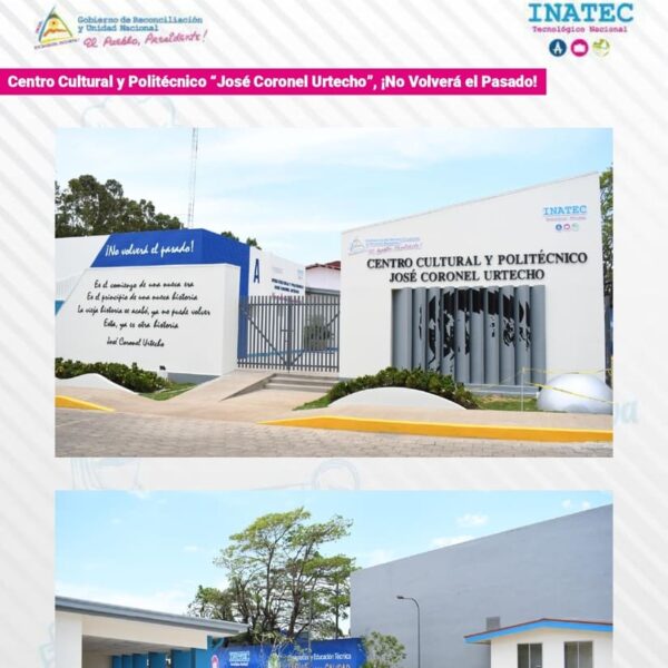 Foto de Imágenes del avance en la construcción y rehabilitación del Centro Cultural y Politécnico, José Coronel Urtecho