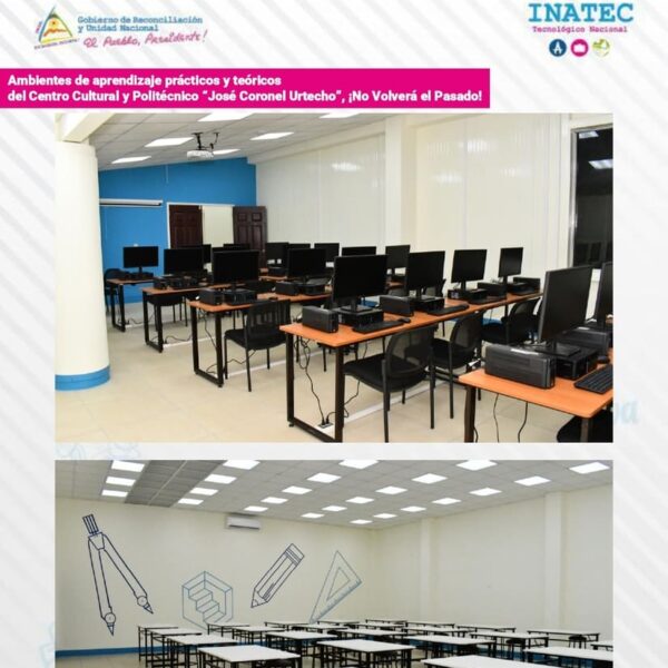 Foto de Imágenes del avance en la construcción y rehabilitación del Centro Cultural y Politécnico, José Coronel Urtecho