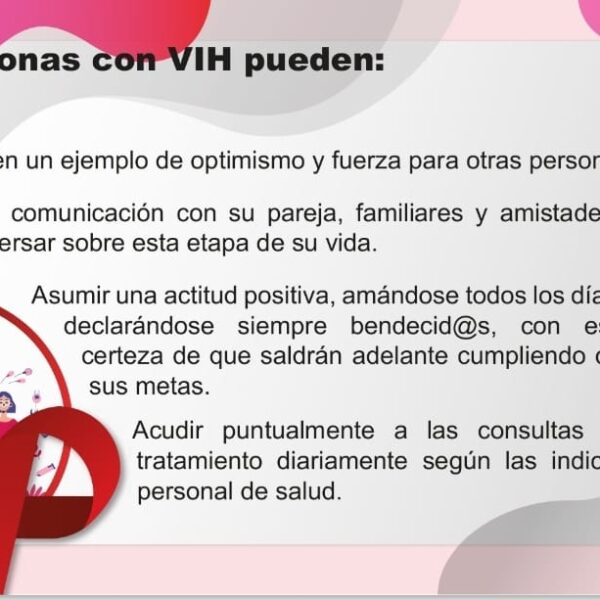 Foto de Conoce la Cartilla «Vivir con VIH»