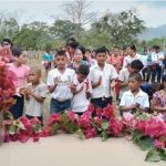 Instituciones y cuerpos políticos celebran importantes fechas en la comunidad Come Negro del Municipio de Siuna
