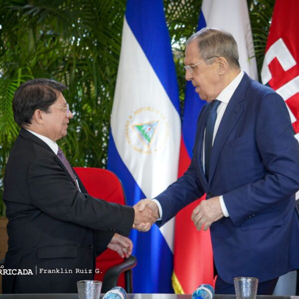Foto de Encuentro del Comandante Daniel Ortega con el Canciller de Rusia