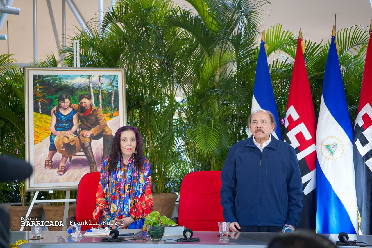 Encuentro del Comandante Daniel Ortega con el Canciller de Rusia