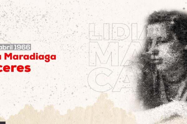Rindiendo homenaje a la memoria de la joven sindicalista Lidia Maradiaga Cáceres