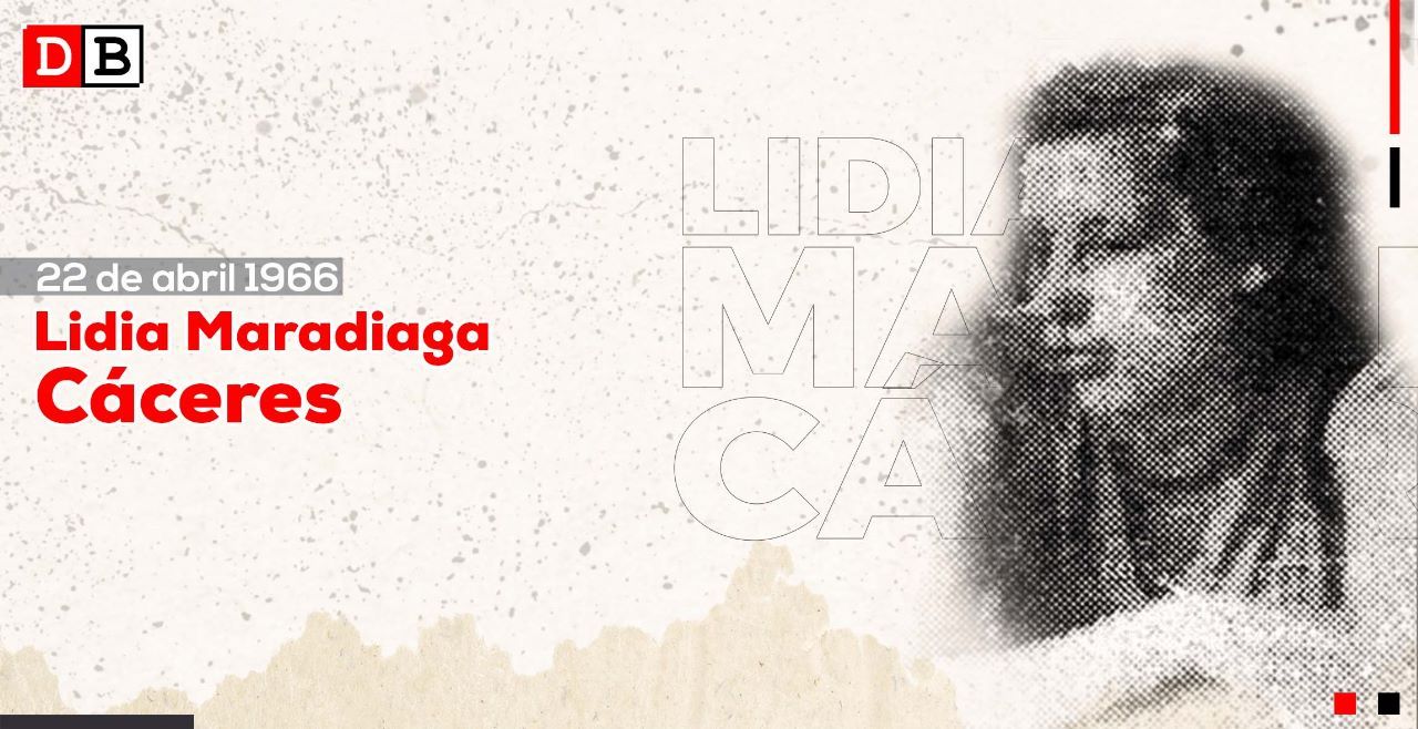 Rindiendo homenaje a la memoria de la joven sindicalista Lidia Maradiaga Cáceres