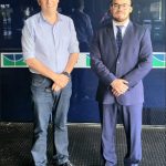 Embajador de Nicaragua en Brasil en reunión con el Director de la Universidad de Brasilia