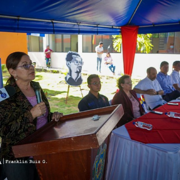 Foto de Inauguración del pabellón 72 de la UNAN Managua