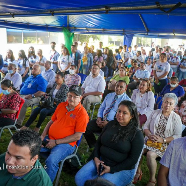 Foto de Inauguración del pabellón 72 de la UNAN Managua