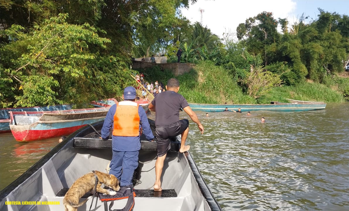 Fuerza Naval rescata el cuerpo sin vida de un menor de edad de 14 años de edad, de origen nicaragüense