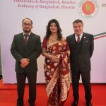 Embajador de Nicaragua en Brasil participó en actividades Culturales y de Solidaridad