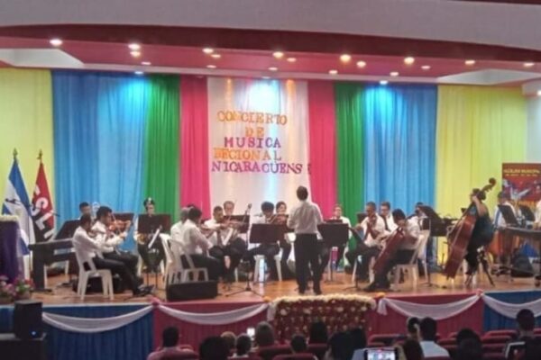 Orquesta nacional de gira por distintas ciudades de Nicaragua