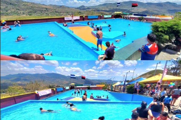 Inauguran piscinas en Matagalpa