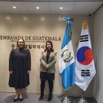 Encargada de Negocios en Corea sostuvo un fraterno encuentro con la Embajadora de Guatemala en Corea