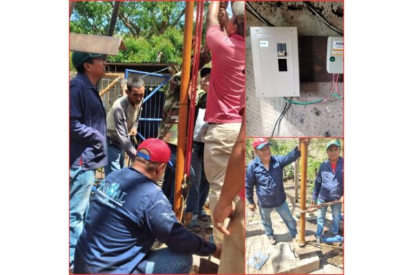 Finaliza reparación del sistema de agua en comunidad de Teustepe