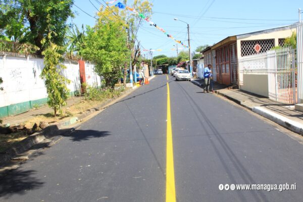 Pobladores del barrio Reparto Colombia recibieron calles nuevas