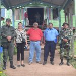 Ejército de Nicaragua en reunión con autoridades e instituciones del departamento de Río San Juan