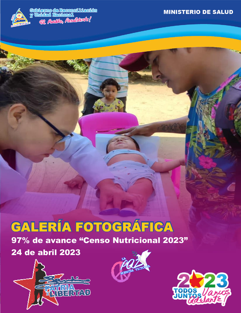 Avanza censo nutricional en Nicaragua