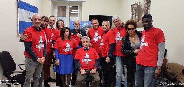 Celebran el legado del General Sandino en Nápoles, Italia