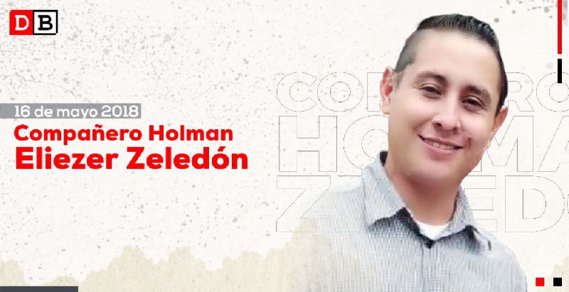 Holman Eliezer Zeledón: Héroe de la Paz