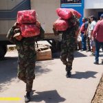 Ejército de Nicaragua participó en descargue de paquetes escolares y maletines para docentes en Matagalpa