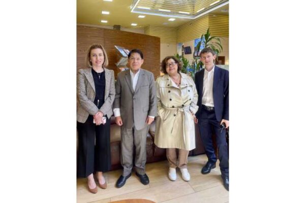 Canciller Denis Moncada en visita diplomática a la República de Abjacia