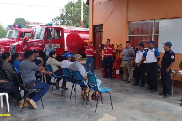 Ejército de Nicaragua se capacita en temas sobre repuestas ante situaciones Multiamenazas