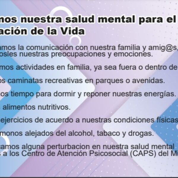 Foto de Conoce la nueva Cartilla «Previniendo Depresiones y Suicidios» (Promoviendo salud mental)