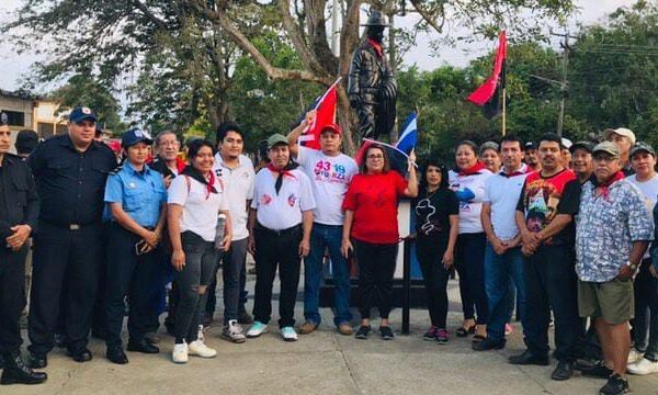 Saludan el 128 aniversario de Natalicio del General Sandino en Carazo.