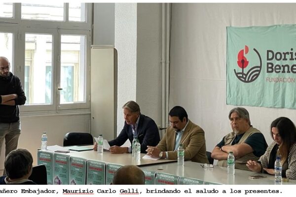 Embajador de Nicaragua en España participó en la presentación de la Fundación Doris Benegas