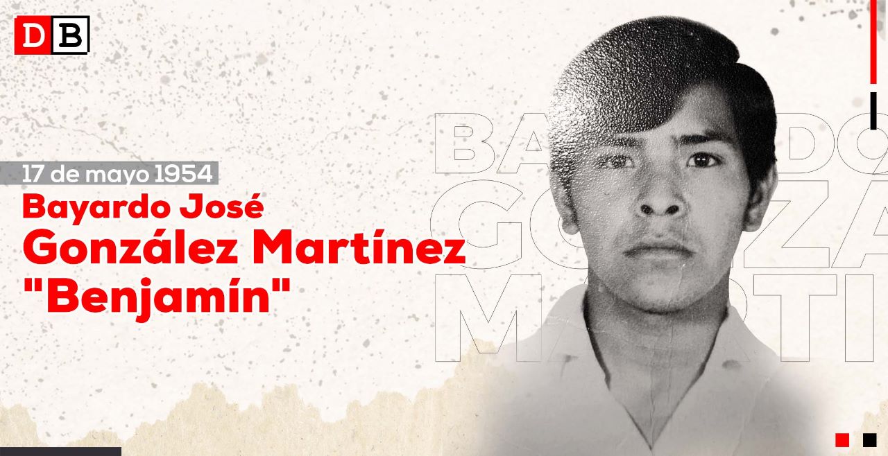 Bayardo José González Martínez. (Benjamín)