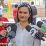 Familias de la comunidad San Patricio en Managua, celebran rehabilitación de parque