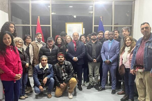 Nicaragüenses celebran Día de la Dignidad Nacional en Chile