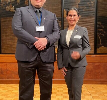 Embajadora de Nicaragua en Japón participa en bienvenida a estudiantes de beca Sasakawa