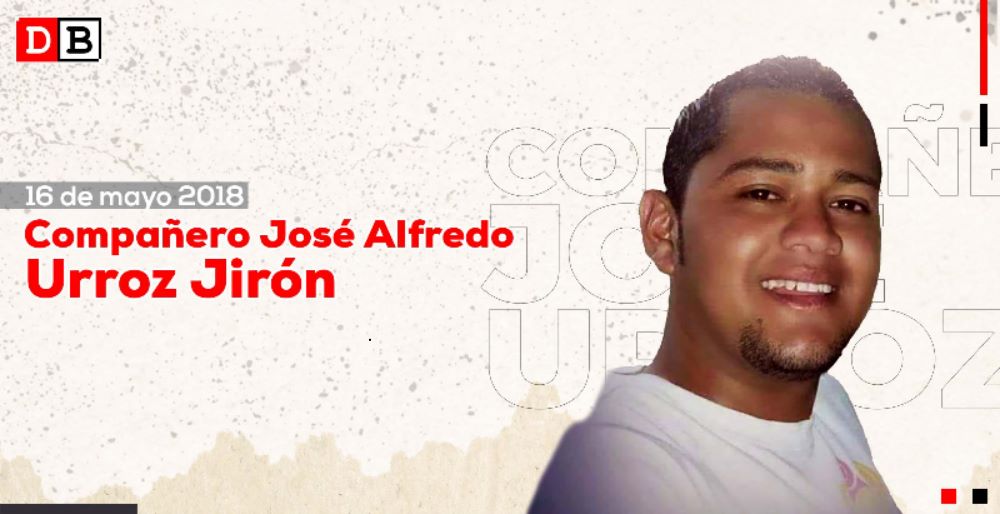 José Alfredo Urroz Jirón, Héroe de la paz