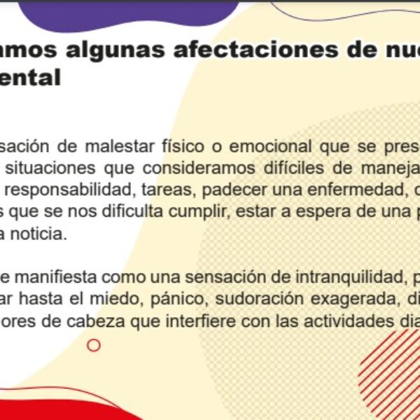 Foto de Conoce la nueva Cartilla «Previniendo Depresiones y Suicidios» (Promoviendo salud mental)