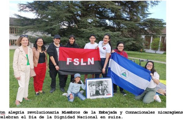 Celebran Soberanía y Dignidad Nacional en Suiza