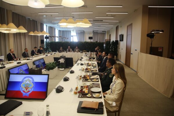 Delegación de Nicaragua en reunión sobre seguridad, con Rusia, Venezuela, Cuba y Bolivia