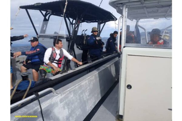 Distrito Naval Pacífico brindó acompañamiento a torneo de pesca en San Juan del Sur