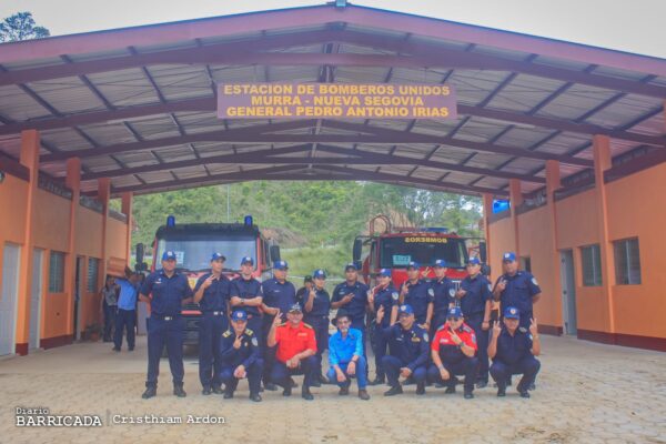 Nueva Estación de Bomberos al servicio de las familias en Murra, Nueva Segovia