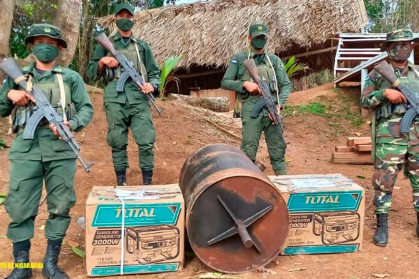 Ejército de Nicaragua informa de resultados obtenidos en servicios operativos en Río San Juan