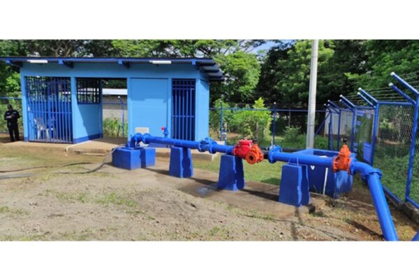 Avanza construcción de pozo de agua potable en La Trinidad, Estelí