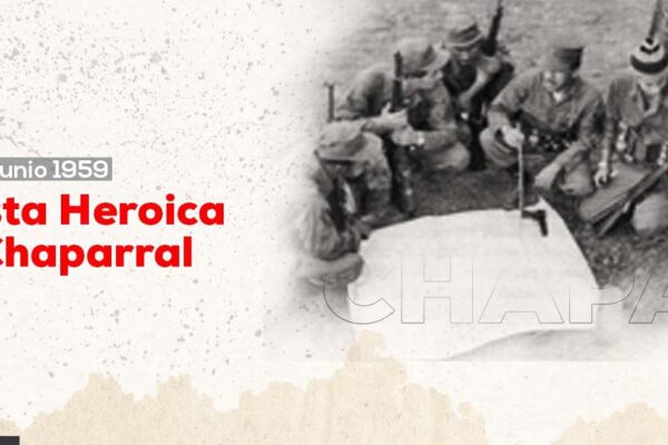 Sin El Chaparral no hubiera habido Revolución Popular Sandinista