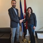 Consejero de la Región Lazio visita Embajada de Nicaragua en Italia