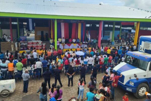 Gobierno Sandinista mejora terminal de buses en Pantasma